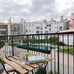 Bright 1 Bdr W/ Pool View By Lovelystay Lizbona
